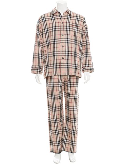 burberry pj|Burberry pajama set.